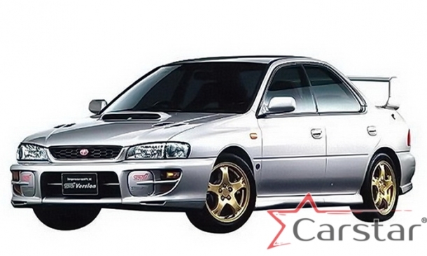 Текстильные коврики для Subaru Impreza I (1992-2000)