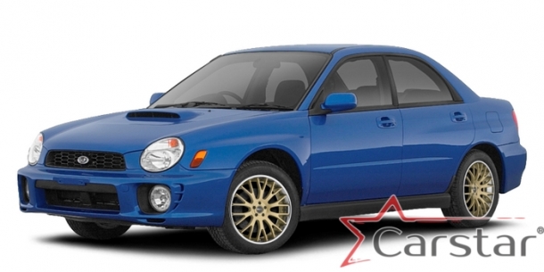 Текстильные коврики для Subaru Impreza II (2000-2007)