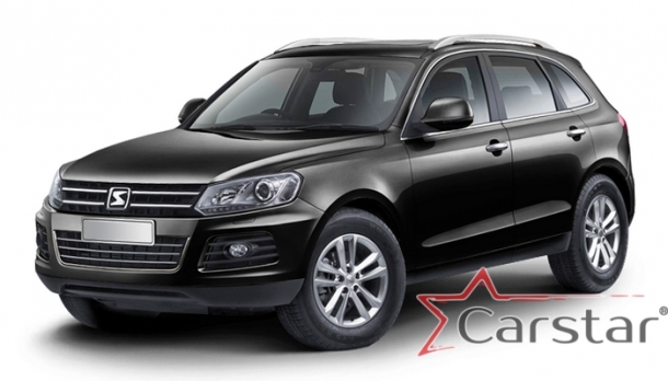 Двухслойные коврики EVA для Zotye T600 (2015->)