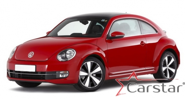 Двухслойные коврики EVA для Volkswagen Beetle A5 (2011->)