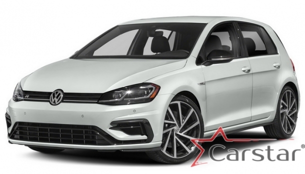 Текстильные коврики для Volkswagen Golf VII (2012-2020)