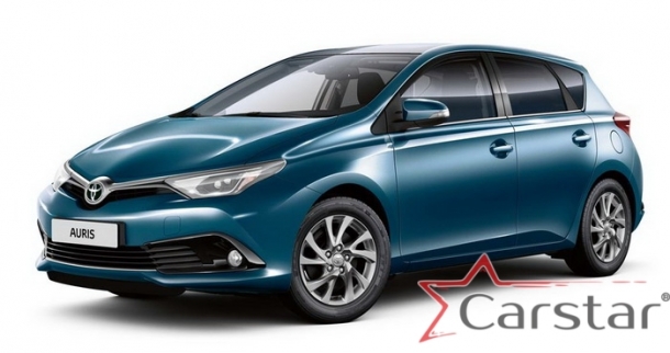 Текстильные коврики для Toyota Auris II (2012-2018)