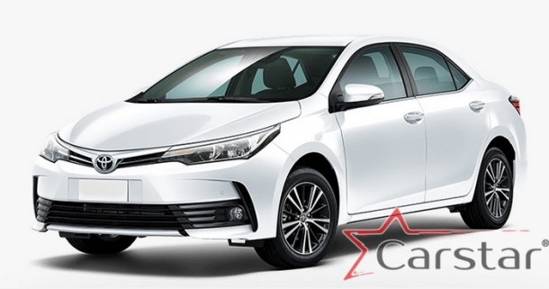 Двухслойные коврики EVA для Toyota Corolla E160,170 XI (2012-2020) 