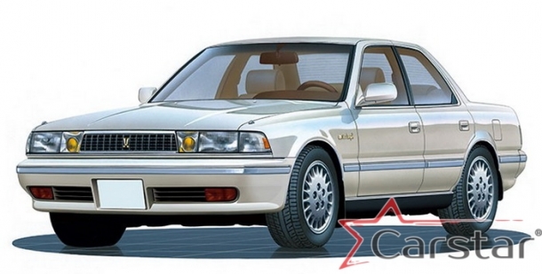 Автомобильные коврики EVA для Toyota Cresta IV пр.руль (1992-1996)