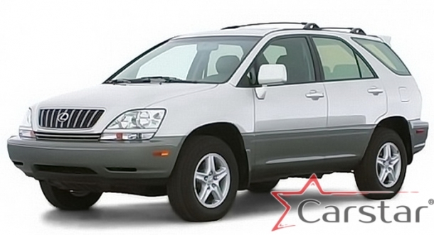 Двухслойные коврики EVA для Toyota Harrier I XU10 пр.руль (1997-2003) 