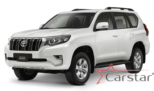 Двухслойные коврики EVA для Toyota Land Cruiser Prado 150 рестайл (2013->)