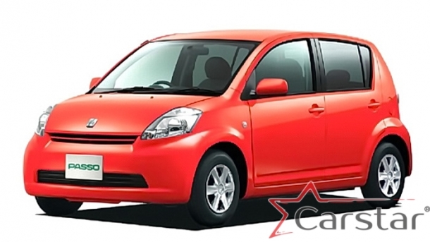 Двухслойные коврики EVA для Toyota Passo I (2004-2010)