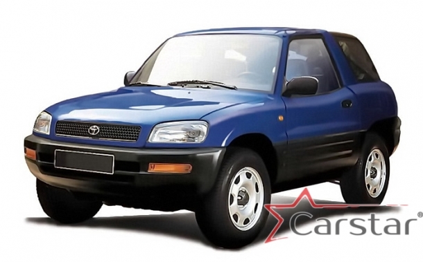 Автомобильные коврики EVA для Toyota RAV 4 I 3D (1994-2000)