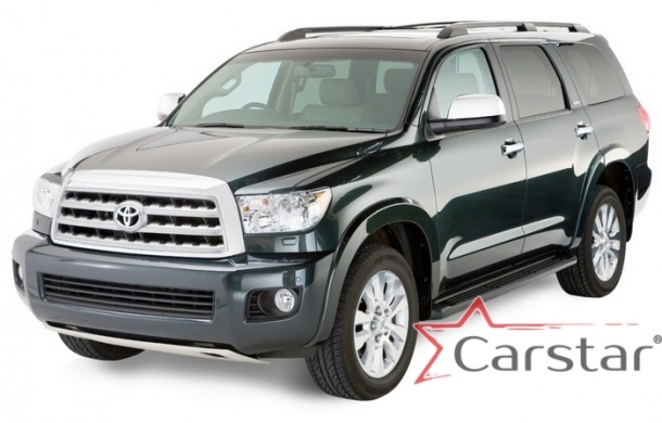 Автомобильные коврики EVA для Toyota Sequoia II (2008->)