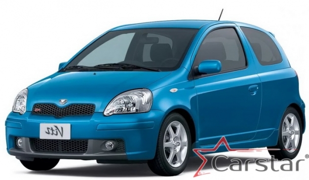 Текстильные коврики для Toyota Vitz I пр.руль (1998-2005)