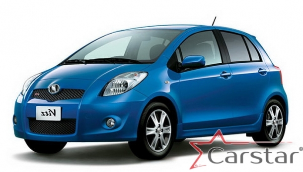 Текстильные коврики для Toyota Vitz II пр.руль (2005-2010)