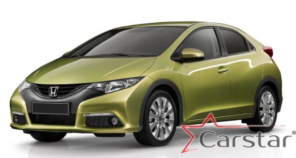 Текстильные коврики для Honda Civic_IX хэтч (2011-2015)