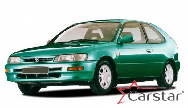 Автомобильные коврики EVA для Toyota Corolla E100 VII пр.руль (1991-2002)