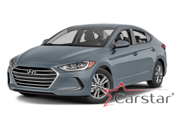 Текстильные коврики для Hyundai Elantra VI (2015-2019)