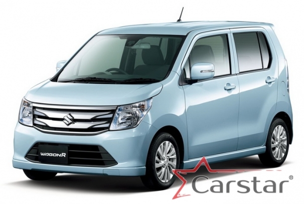 Автомобильные коврики EVA для Suzuki Wagon R пр.руль V (2012-2017) 