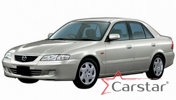 Двухслойные коврики EVA для Mazda Capella VI пр.руль (1997-2002)