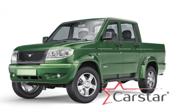 Двухслойные коврики EVA для УАЗ Pickup (2008-2014)