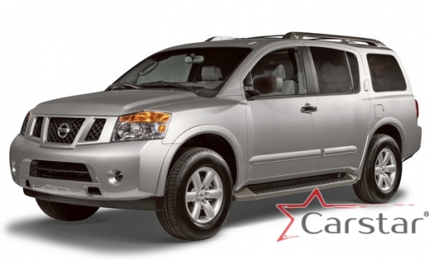 Автомобильные коврики EVA для Nissan Armada I 3 ряда (2004-2016)