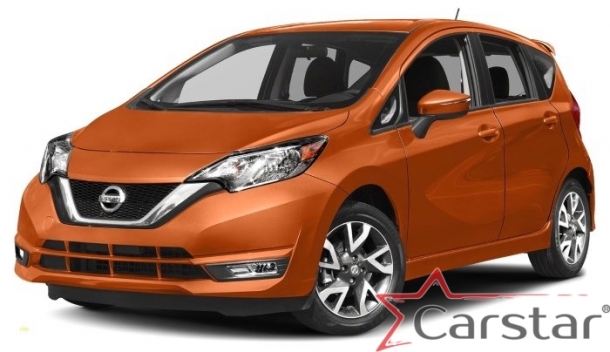 Автомобильные коврики EVA для Nissan Note II пр.руль (2012->)