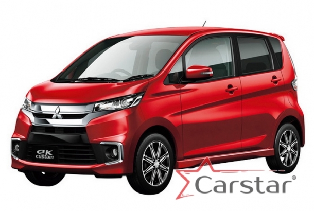 Автомобильные коврики EVA для Mitsubishi eK Custom пр.руль (2013-2019)