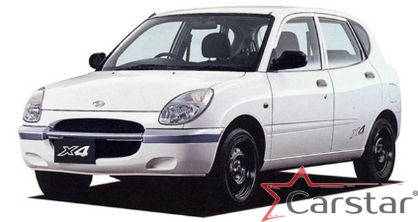 Автомобильные коврики EVA для Daihatsu Storia пр.руль (1998-2004)