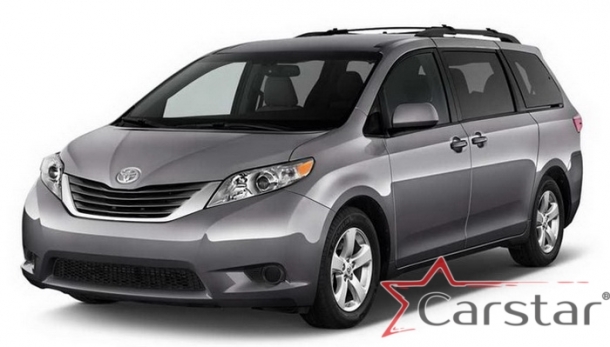 Автомобильные коврики EVA для Toyota Sienna 