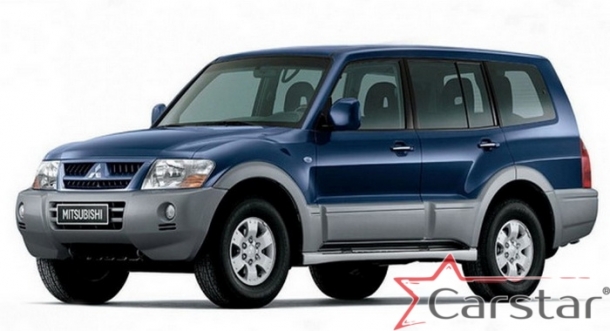 Автомобильные коврики EVA для Mitsubishi Pajero III 5D (2000-2007)