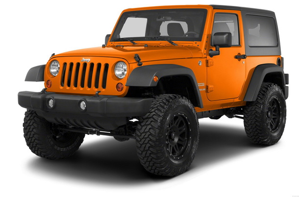 Автомобильные коврики EVA для Jeep Wrangler III (2007-2018) 