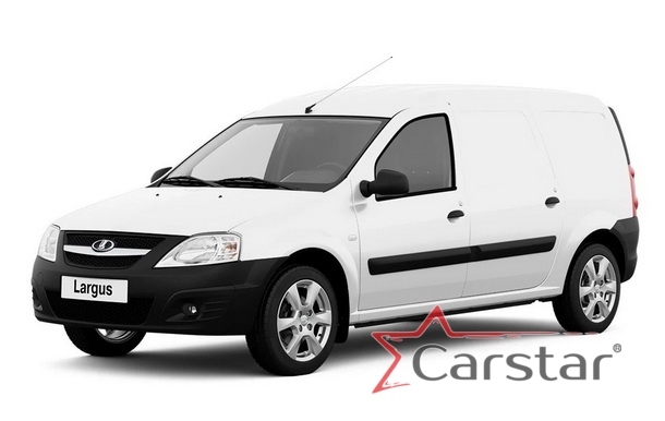 Двухслойные коврики EVA для Lada Largus I _фургон (2012-2021)