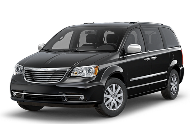 Текстильные коврики для Chrysler Grand Voyager V (2008->) 2 ряд: кресла 1+1 убираются в пол