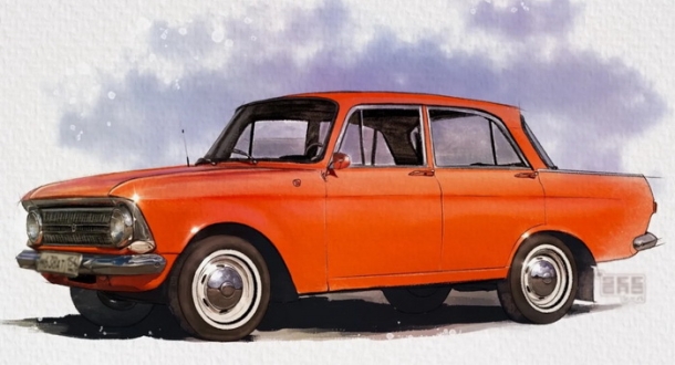 Текстильные коврики для Москвич 412 (1967-1998)