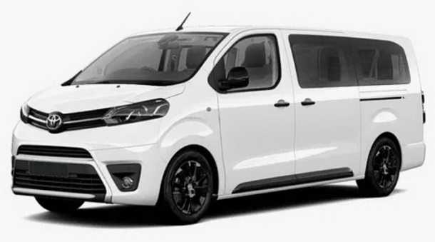 Двухслойные коврики EVA для Toyota ProAce II 7 мест Long (2016-2024)