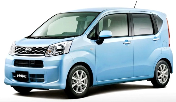 Двухслойные коврики EVA для Daihatsu Move VI (2014-2023)