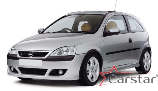 Автомобильные коврики EVA 3D для Opel Corsa C (2000-2006)