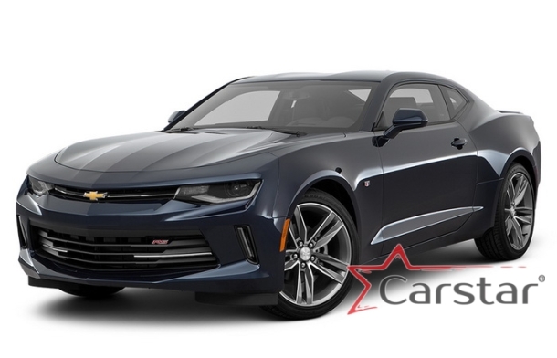 Автомобильные коврики EVA 3D для Chevrolet Camaro VI (2015->)