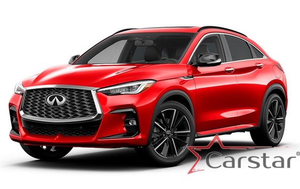 Автомобильные коврики EVA 3D для Infiniti QX55 (2021->) 